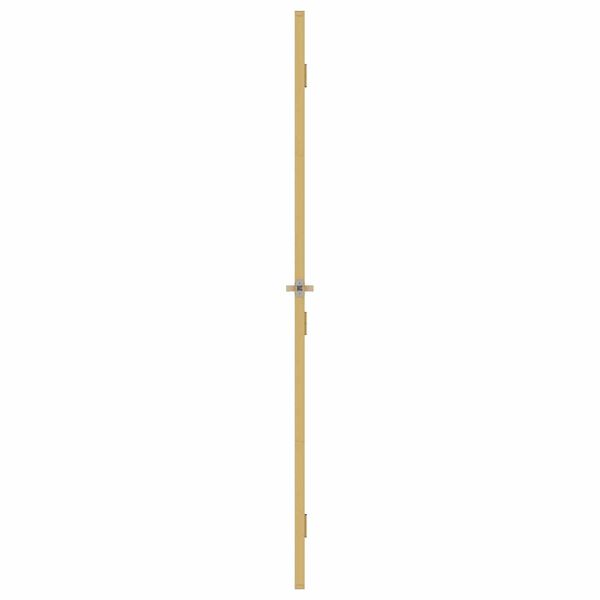 vidaXL Ușă interioară Slim auriu 93x201,5cm sticlă securizată/aluminiu