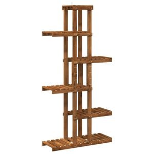 vidaXL Suport pentru plante natural 68 x 23,5 x 140 cm