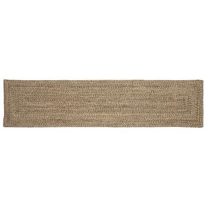 vidaXL Covoare de zonă Natural și Negru 60 x 200 cm Iută