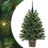 vidaXL Brad de Crăciun artificial Verde 95 cm PE și PVC