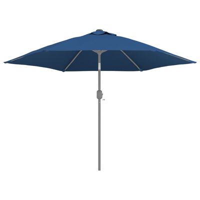 vidaXL Pânză de schimb umbrelă de soare grădină albastru azuriu 300 cm