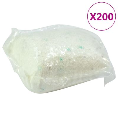 vidaXL Capsule de rufe multifuncționale, 200 buc., textile colorate