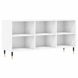 vidaXL Comodă TV, alb, 103,5x30x50 cm, lemn compozit