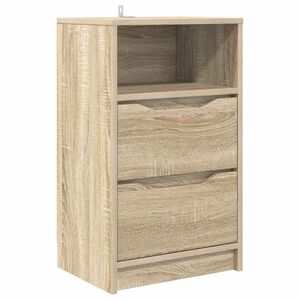 vidaXL Noptieră Stejar Sonoma 40 x 30 x 67 cm Lemn prelucrat