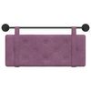 vidaXL Cap de pat suspendat Pe perete Violet 110 x 55 x 5 cm Catifea