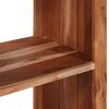 vidaXL Raft pentru cărți Maro 50 x 30 x 75 cm Lemn masiv de acacia