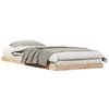 vidaXL Cadru de pat de podea natural 213,5 x 104 x 9 cm