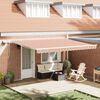 vidaXL Cortina Retractabilă Manual Multicolour 450 &times; 300 cm