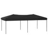 vidaXL Cort pliabil pentru petreceri, negru, 3x6 m