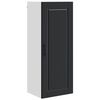 vidaXL Dulap de perete PORTO Negru 40 x 31 x 100 cm Lemn prelucrat