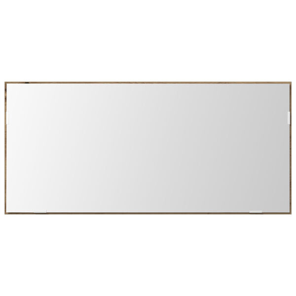 vidaXL Oglindă stejar artizanal 80 x 37 cm Sticlă și Lemn Ingineresc