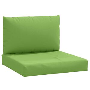 vidaXL Perne de paleți, 2 buc, melanj verde, material textil