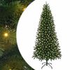 vidaXL Brad de Crăciun artificial Verde 210 cm PE și PVC