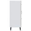 vidaXL Dulap, alb, 69,5x34x90 cm, lemn compozit