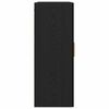 vidaXL Dulap de perete Stejar Negru 69,5 x 34 x 90 cm Lemn compozit