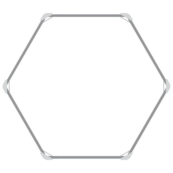 vidaXL Strat înălțat de grădină, maro, 129x129x77 cm, oțel galvanizat