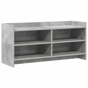 vidaXL Cabinet TV 100 x 33 x 47 cm Gri Beton Lemn prelucrat