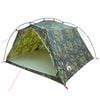 vidaXL Cort tunel Camuflaj 4 persoane Poliester 185T cu acoperire PU