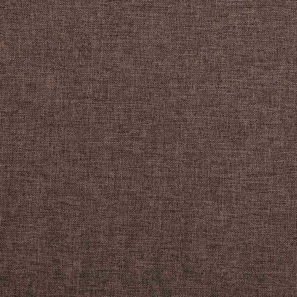 vidaXL Perdele opace aspect p&acirc;nză c&acirc;rlige 2 buc. gri taupe 140x225 cm