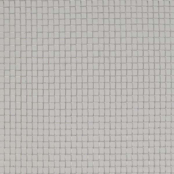 vidaXL Plasă de s&acirc;rmă, argintiu, 100 x 500 cm, oțel inoxidabil