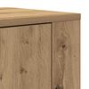 vidaXL Highboard stejar artizanal 80 x 33 x 150 cm Lemn compozit