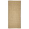 vidaXL Covor din sisal pentru zg&acirc;riat, 66x150 cm