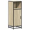 vidaXL Dulap de baie din stejar Sonoma, 35x37,5x100 cm, lemn stratificat