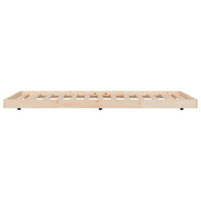 vidaXL Cadru de pat, 80x200 cm, lemn masiv de pin