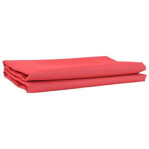 vidaXL Material de &icirc;nlocuire pentru copertină Roșu 1000 x 160 cm