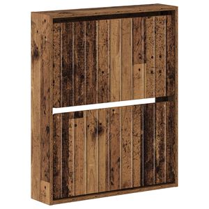 vidaXL Dulap pentru pantofi montat pe perete ZWOLLE 71 x 17 x 86 cm