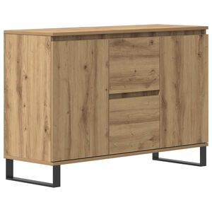 vidaXL Servantă, stejar artizanal, 101,5x35x70 cm, lemn prelucrat