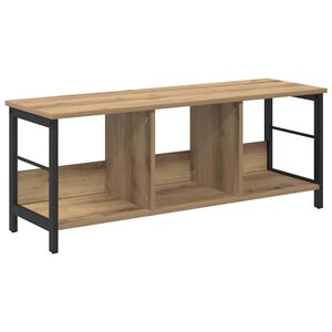 vidaXL Raft pentru cărți 3 niveluri 102 x 32 x 40,5 cm Lemn prelucrat