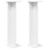 vidaXL Suport pentru plante 2 buc. Alb 25 x 25,5 x 100,5 cm