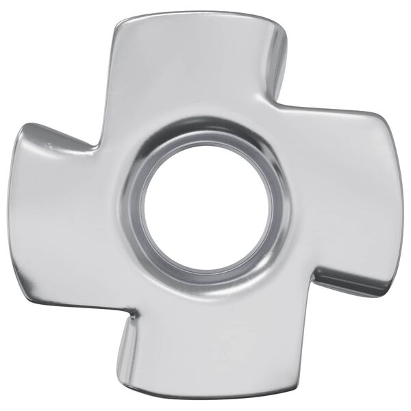 vidaXL T-nut cu prongs 12 pcs Argintiu M6 mm Oțel