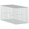 vidaXL Gabion cu s&acirc;rmă de 3,5 mm și plasă de 5x5 cm 50x100x50 cm