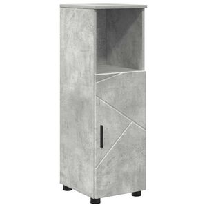 vidaXL Dulap de Baie cu depozitare Gri din beton 30 x 35 x 95 cm