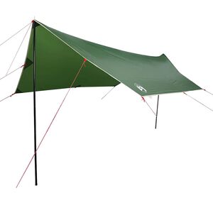 vidaXL Prelată de camping, verde, 460x305x210 cm, impermeabilă