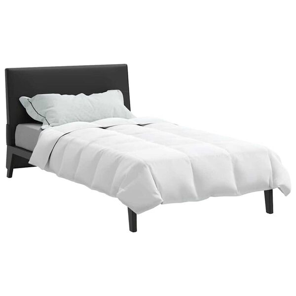 vidaXL Duvet de iarnă Alb 155 x 220 cm Pene