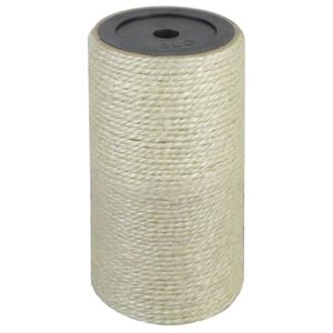 vidaXL Ansamblu de joacă pentru pisici 8x15 cm, 10 mm Bej