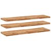 vidaXL Rafturi suspendate 3 buc. 160x40x4cm lemn masiv acacia netratat