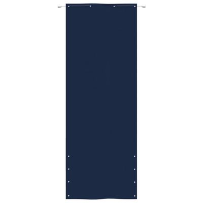 vidaXL Paravan de balcon, albastru, 80 x 240 cm, țesătură oxford
