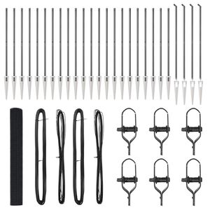 vidaXL St&acirc;lp de gard. Gri