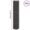 vidaXL Membrană antiburuieni, negru, 0,5x10 m, PP