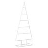 vidaXL Pom de Crăciun din metal KUOPIO 90 cm Oțel Alb