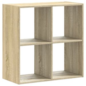 vidaXL Bibliotecă, stejar sonoma, 68,5x32x68,5 cm, lemn prelucrat