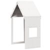 vidaXL Acoperiș Pat Copii, alb, 55x99x139,5 cm Lemn Mass Pin