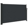 vidaXL Copertină laterală retractabilă, negru, 120 x 600 cm