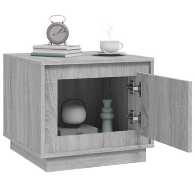 vidaXL Măsuță de cafea, gri sonoma, 51x50x44 cm, lemn prelucrat