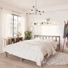 vidaXL Cadru de pat, gri, 140x200 cm, lemn masiv de pin