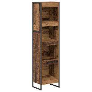 vidaXL Dulap pentru cărți 40 x 30 x 155 cm Lemn prelucrat Lemn Vechi